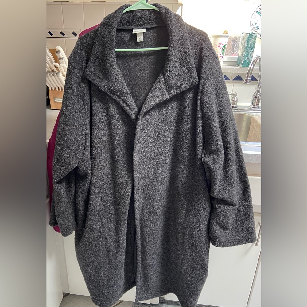 Ava Viv Sweater Coat 4X